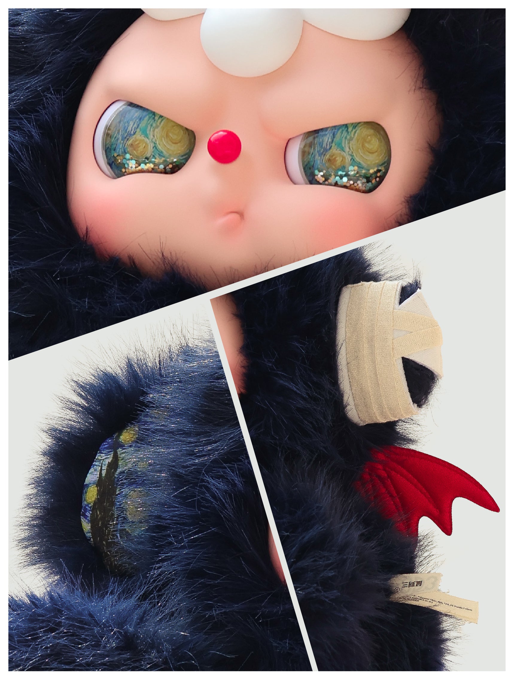 [600%] Borderless Vinyl Plush Doll - SD3 Mouse to Three Trendy Blind Box Collectibles