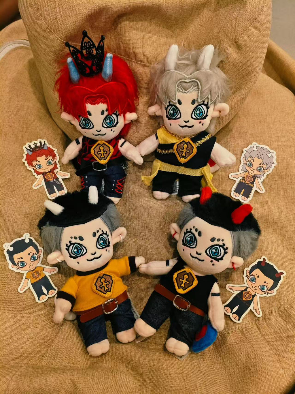 Boonaz x Bambam Plush Keychain Blind Box - Cute Moe Grain Collectible Toy