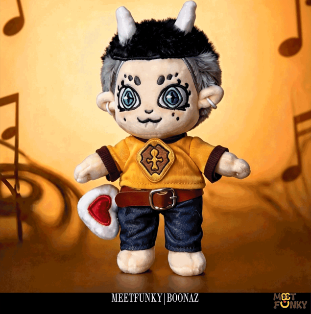 Boonaz x Bambam Plush Keychain Blind Box - Cute Moe Grain Collectible Toy