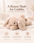 Jimny Rabbit Plush Toy -Soft Kawaii Bunny Rabbit Cute Stuffed Doll, Sleep Pillow, Bedtime Companion