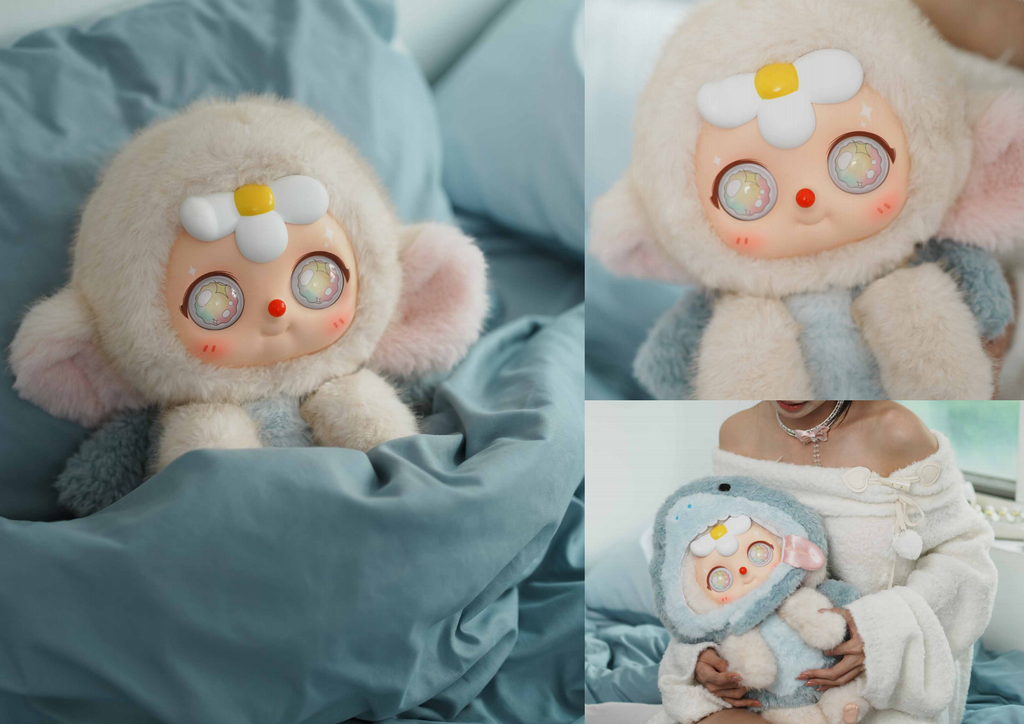 [600%] AUV Hat Hat Series Resin Plush Toy - SD3 Mouse to Three Trendy Blind Box Collectibles