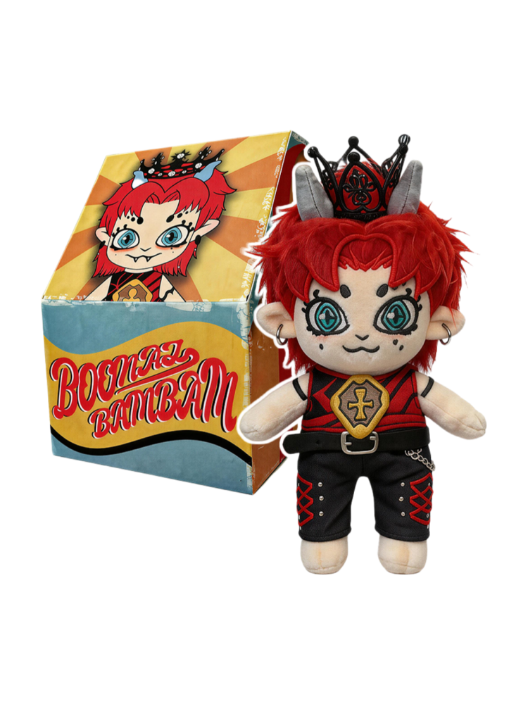 Boonaz x Bambam Plush Keychain Blind Box - Cute Moe Grain Collectible Toy