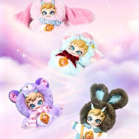 Boonaz Mistevil Manor Soft Plushie Keychain, Stuffed Animal Bag Clip, Cute Horror Doll Ornament
