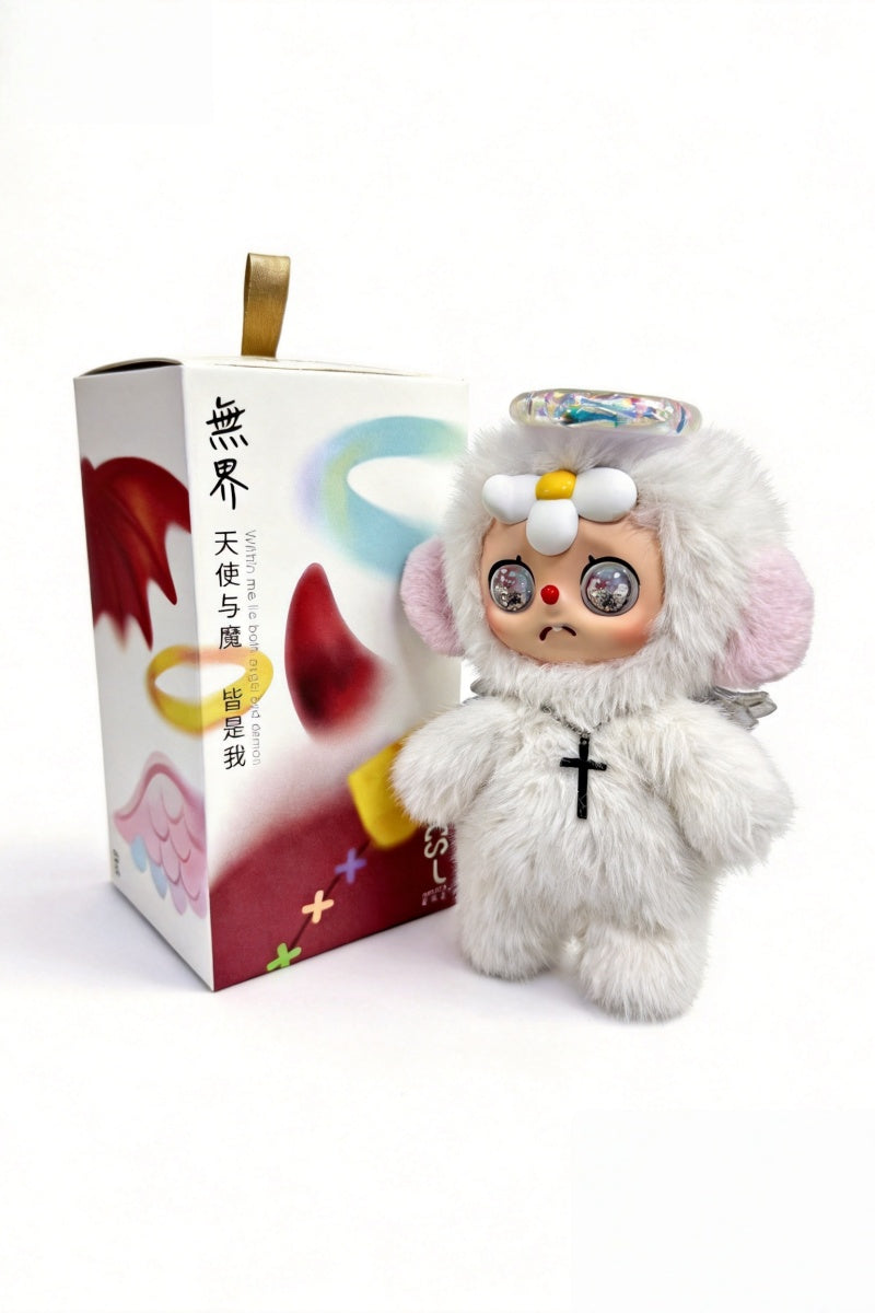 [600%] Borderless Vinyl Plush Doll - SD3 Mouse to Three Trendy Blind Box Collectibles
